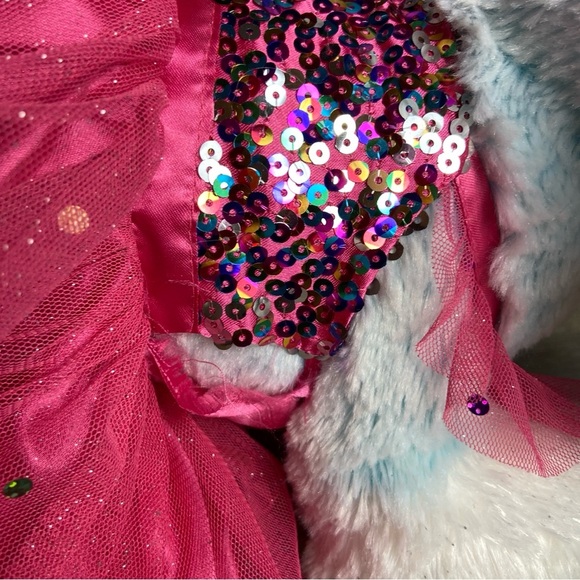 The image shows a Build-A-Bear Merry Mint Bunny, - Picture 8 of 11